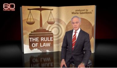 '60 Minutes' Looks At Donald Trump's Attacks On Law Firms